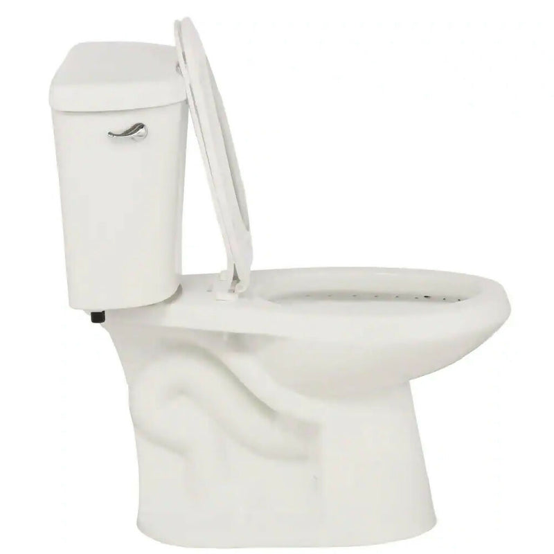 2-Piece 1.28 GPF High Efficiency Single Flush Elongated Toilet