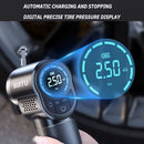 Wireless Mini Car Tire Electric Portable Air Pump - The Triangle