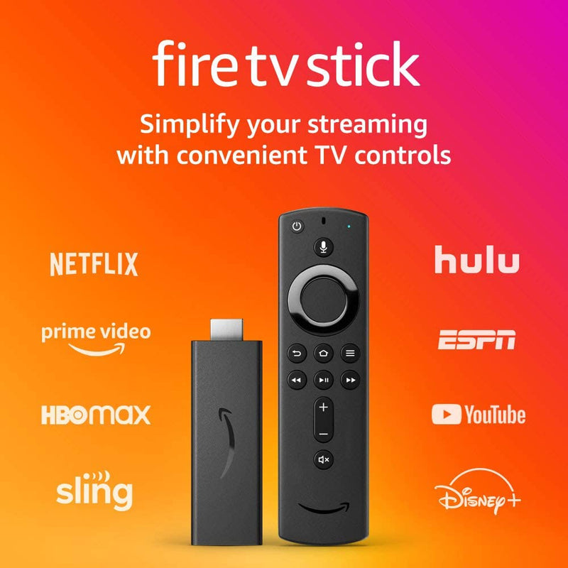 Fire TV Stick with Alexa Voice Remote (includes TV controls) | HD streaming device | 2020 release - The Triangle