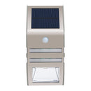Solar Motion Sensor LED Wall Light Outdoor - The Triangle