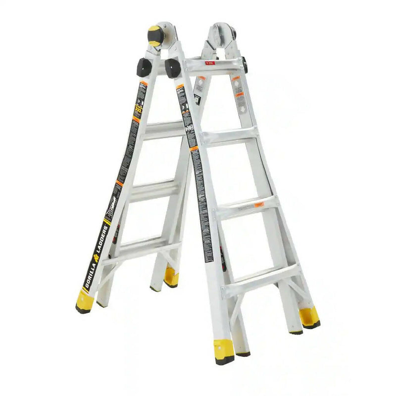 Gorilla Ladders 18 ft. Reach MPXA Aluminum Multi-Position Ladder