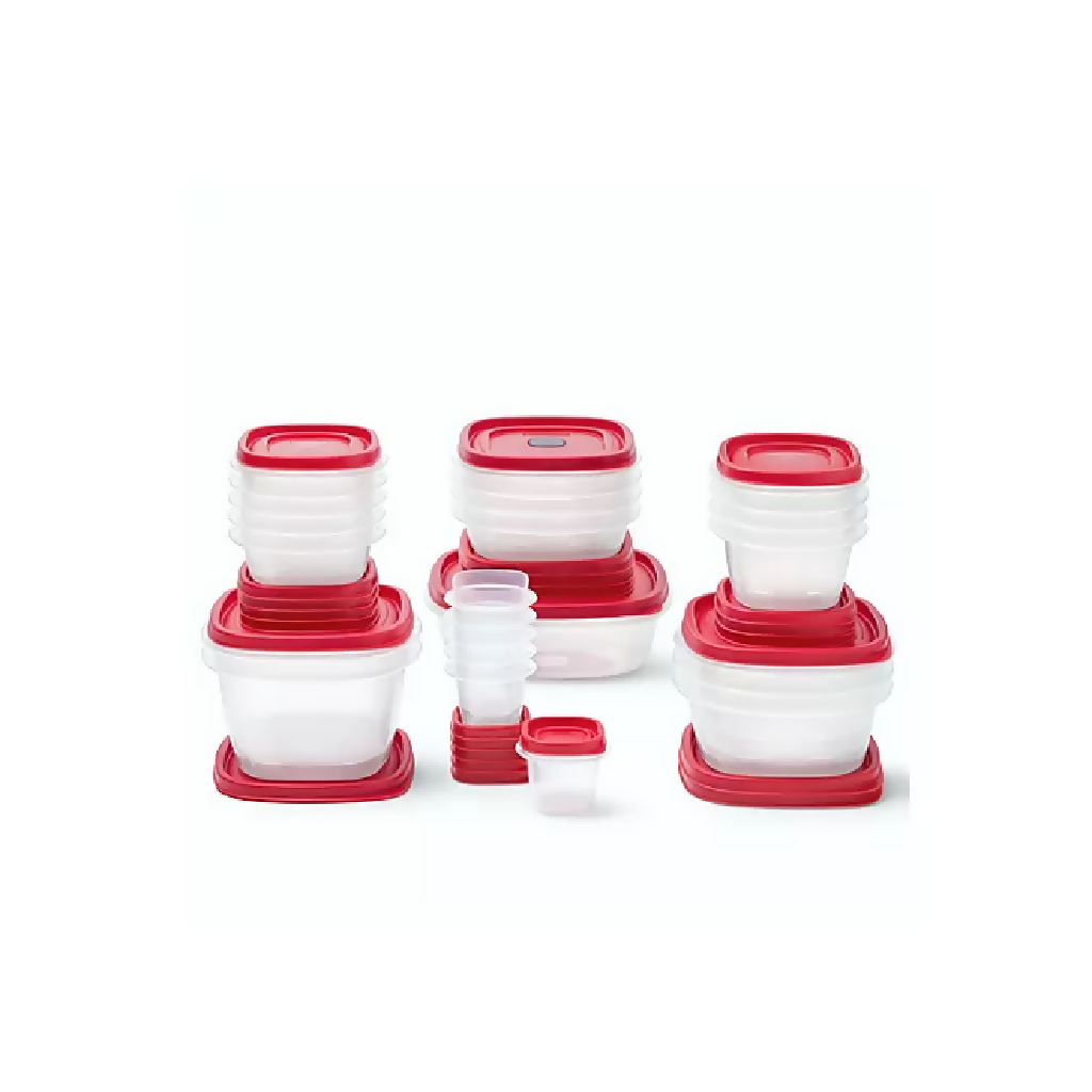  Rubbermaid 60-Piece Food Storage Containers with Lids