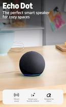 [Pre-order] Amazon Echo Dot (newest model) - Vibrant sounding speaker, Designed for Alexa+, Great for bedrooms, dining rooms and offices, Charcoal