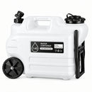 28L/7.4Gal Water Container Equipped with Wheels and a Trolley