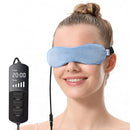 [Pre-order] Aroma Season Heated Eye Mask for Dry Eyes, Warm Eye Compress with Flaxseed for MGD, Dry Eye Syndrome, Chalazion Blepharitis Stye Eye Treatment, Steam Moist to Unclog Glands (Blue)