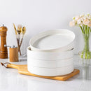 [Pre-order] LERATIO 9.25" Ceramic Pasta Bowls Set of 4,38oz Large Stoneware Bowls Set
