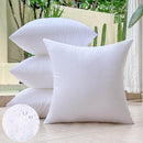 [Pre-order] 16 x 16 Outdoor Pillow Inserts Set of 4 Square Throw Pillow Inserts Waterproof for Couch Porch Outside Patio Furniture Decorative Pillows Small White Sofa Cushion Stuffer