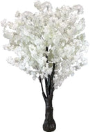 [Pre-order] White Artificial Cherry Blossom Tree for Home, Wedding, Office, Living Room - Indoor Outdoor Decor (6.5ft/2m)