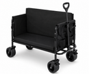 Heavy-Duty 660lb Capacity Foldable Wagon - Converts to a Bench