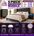 5 Piece Bedroom Bundle