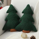 [Pre-order] Allorry Christmas Pillows,Christmas Tree Pillow Set of 2 Cute Xmas Tree Shaped Plush Pillow Stuffed Christmas Decor for Party Home Sofa Cushion Bed Decorations(12.2 Inch) WL-006B