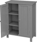 Modern Bathroom Floor Storage Cabinet with Adjustable Shelf