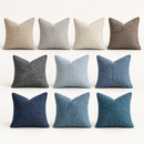 Sofa Pillow Covers, Soft Material Farmhouse Bohemian Cushion Cases - Pillow Insert Included or Not Included