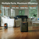 [Pre-order] Jackery HomePower 3600 Plus Portable Power Station, 3600W AC Output, 3584Wh LFP Solar Generator, Expandable up to 21kWh (Solar Panel Optional)