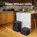 [Pre-order] Jackery HomePower 3600 Plus Portable Power Station, 3600W AC Output, 3584Wh LFP Solar Generator, Expandable up to 21kWh (Solar Panel Optional)