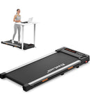 Walking Pad, Under Desk Treadmill for Home Office, 2 in 1 Portable Walking Treadmill with Remote Control, Walking Jogging Machine in LED Display - The Triangle