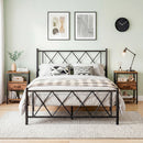 [Pre-order] Latitude Run® Carlisa Nightstand with Built-in Charging Station, Bedside Table with Adjustable Fabric Drawer and 3-Tier Storage End Table & Reviews | Wayfair