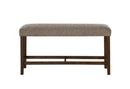 D4355 Brown Bar Table With 4 Bar Stools And Bench