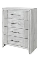 ELSIE GREY QUEEN BED GROUP (4 piece set)