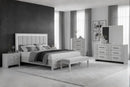 ELSIE GREY QUEEN BED GROUP (4 piece set)