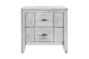 ELSIE GREY QUEEN BED GROUP (4 piece set)