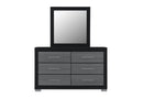 [Pre-order] Onyx 4pc King Size Bedroom Set with Fireplace and TV Lift Footboard