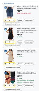 Multiple clothing items - The Triangle