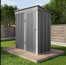 5x3ft Outdoor Storage Shed for Tool Storage And Organization, Metal Sheds for Outside, Garden