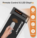 Walking Pad, Under Desk Treadmill for Home Office, 2 in 1 Portable Walking Treadmill with Remote Control, Walking Jogging Machine in LED Display - The Triangle