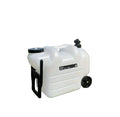 28L/7.4Gal Water Containers Equipped with Wheels And a Trolley, Featuring a Large Capacity Bucket, Robust Design with a Carry Handle, And a Spill-Proof Lid
