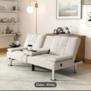 Tilted Back Convertible Sofa Bed - The Triangle