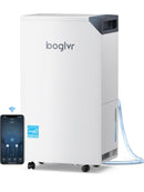 5.0
5.0 out of 5 stars
(2)
4500 Sq.Ft. Most Efficient Energy Star 2025, Max 80 Pint/D (Standard 52Pint/D) Smart Compressor Dehumidifier with APP/WIFI, Intelligent Humidistat for Basement, Home, Bedroom, Bathroom, Garage