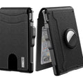 Men's Bifold Pop-up Smart Wallet with RFID Blocking, ID Window & Stretchable Cash Slot