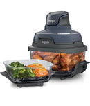 Ninja Glass Air Fryer, 4QT, 4-in-1 Cooking, Portable, Storage Lids, Dishwasher Safe - The Triangle
