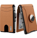 Men's Bifold Pop-up Smart Wallet with RFID Blocking, ID Window & Stretchable Cash Slot
