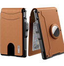 Men's Bifold Pop-up Smart Wallet with RFID Blocking, ID Window & Stretchable Cash Slot