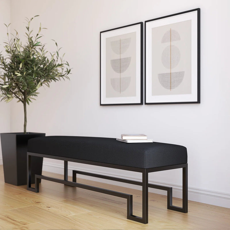 Nimmons 54" Upholstered Bench