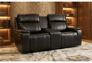 [Pre-order] 3-Piece Black Leather Power Reclining Living Room Set