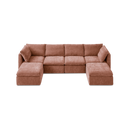 [Pre-order] Macy 6-Seat U-Shaped Modular Sofa