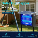 Outdoor Solar Mosquito Killer Lamp – 4500V Electric Bug Zapper