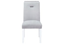 Monaco White Dining Table + 8 Monaco Dining Chair
