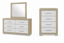 Emma 6 Drawer Mirror Dresser and 5 Drawer Chest