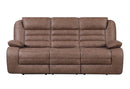 [Pre-order] Brown 3-Piece Reclining Living Room Set
