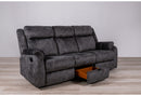 Domino Granite 3-Piece Reclining Living Room Set