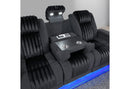 [Pre-order] U8000 Black Pwr Rec Sofa/Pwr Console Rec Loveseat W/Phr
