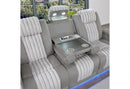 U8000 Grey Pwr Rec Sofa/Pwr Console Rec Loveseat W/Phr