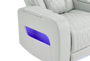 U8611 Blanche Silver P2 Pwr Rec Sofa/Pwr Con Rec Loveseat/Pwr Rec