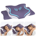 Cervical Neck Pillow, Ergonomic Contour Neck Pillows, Memory Foam Bed Pillow For Side Back Stomach Sleeper, Neck Pillow With Cooling Pillowcase