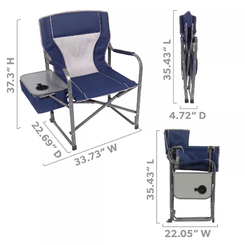 Member's Mark Oversized Director's Chair Blue or Grey