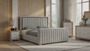 Elias 2pc Bedroom Set with TV Lift and Fireplace / Nightstand